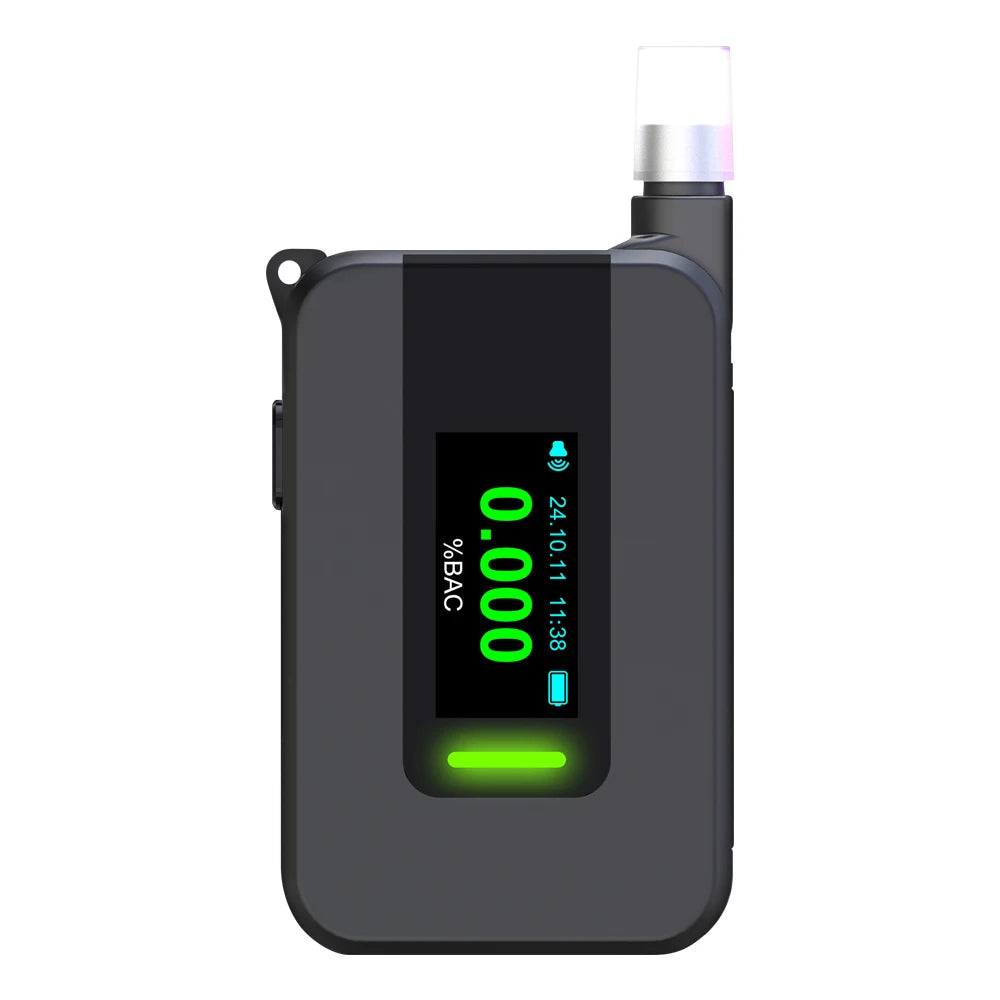 D1000 Digital Breath Tester &ndash; LCD Display USB Rechargeable Alcohol Tester