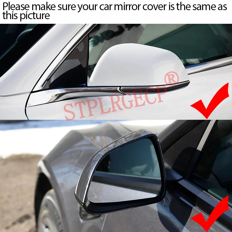 Θερμαινόμενο Γυαλί Καθρέφτη Πλευράς Για Tesla Model 3 2017-2023