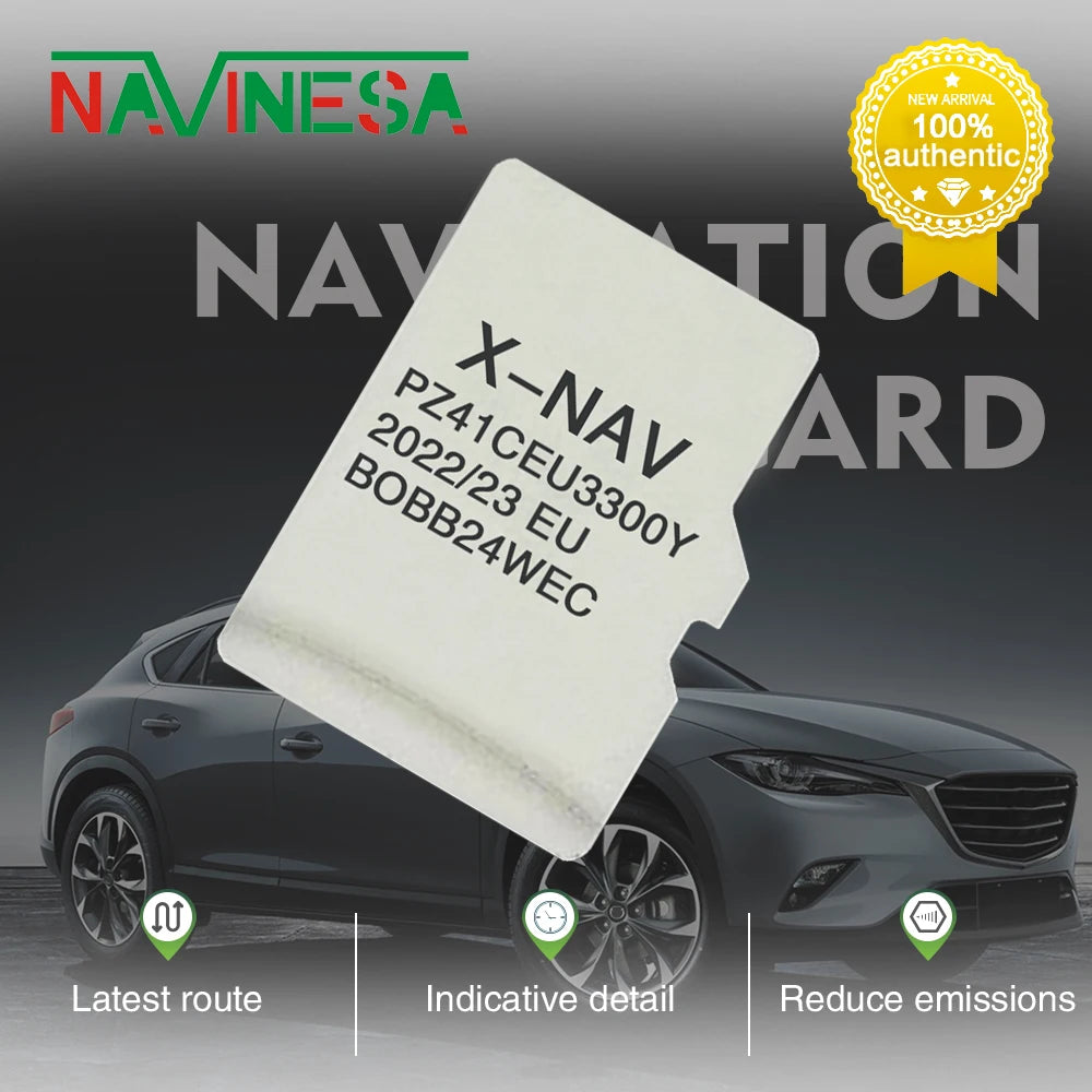 Toyota AYGO X-NAV TF Card &ndash; Plug-and-Play Europe Maps