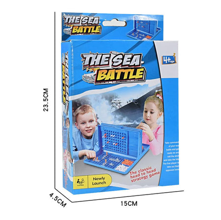 Battleship Sea Battle Board Game &ndash; Family Strategy Fun Small