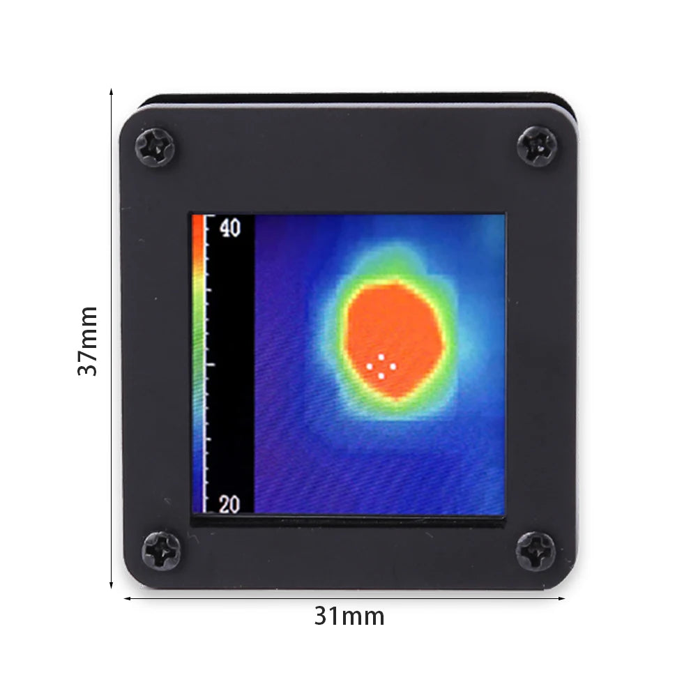 AMG8833 Handheld Infrared Thermal Imaging Camera, High Precision 8x8 Pixel Sensor, Temperature Detection -20u2103 to 80u2103 Thermal Imager