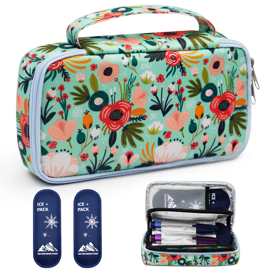 Large Portable Insulin Cooler Travel Bag &ndash; Lightweight