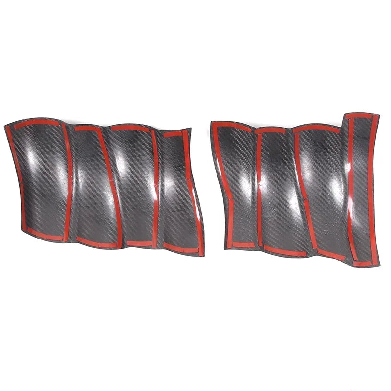 Samolepka na nasávání vzduchu z pravého uhlíkového vlákna pro Corvette C6