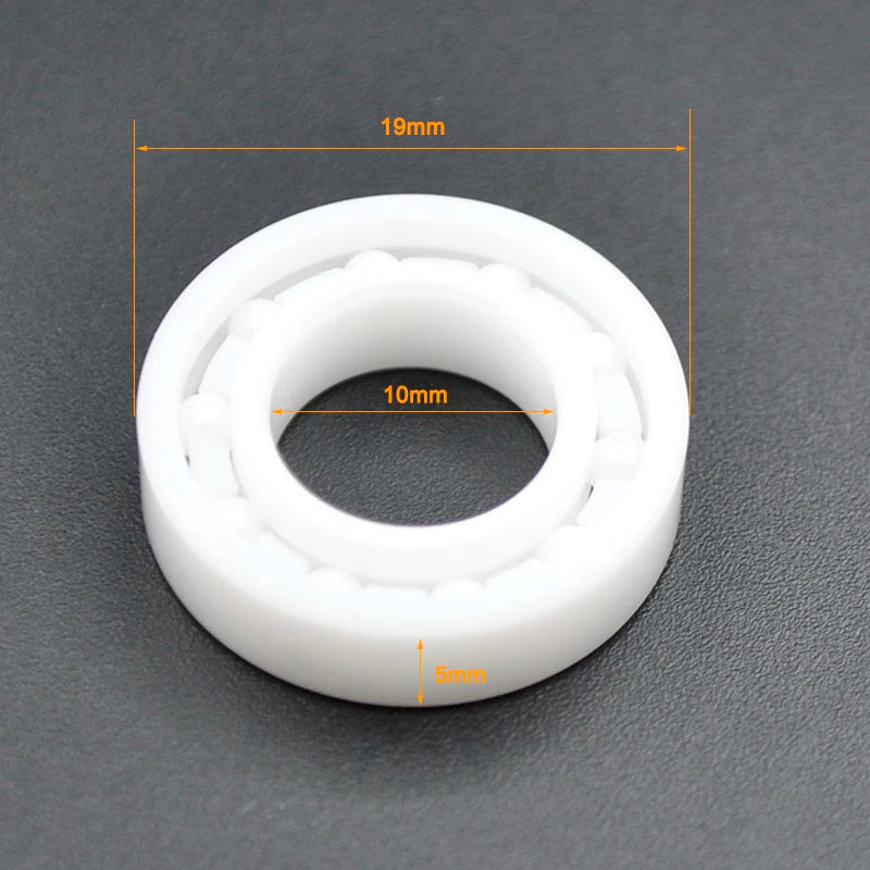 Full Ceramic Bearing 6800 Zirconia ZrO2 - Ultra Lightweight 6800 10X19X5mm / CHINA