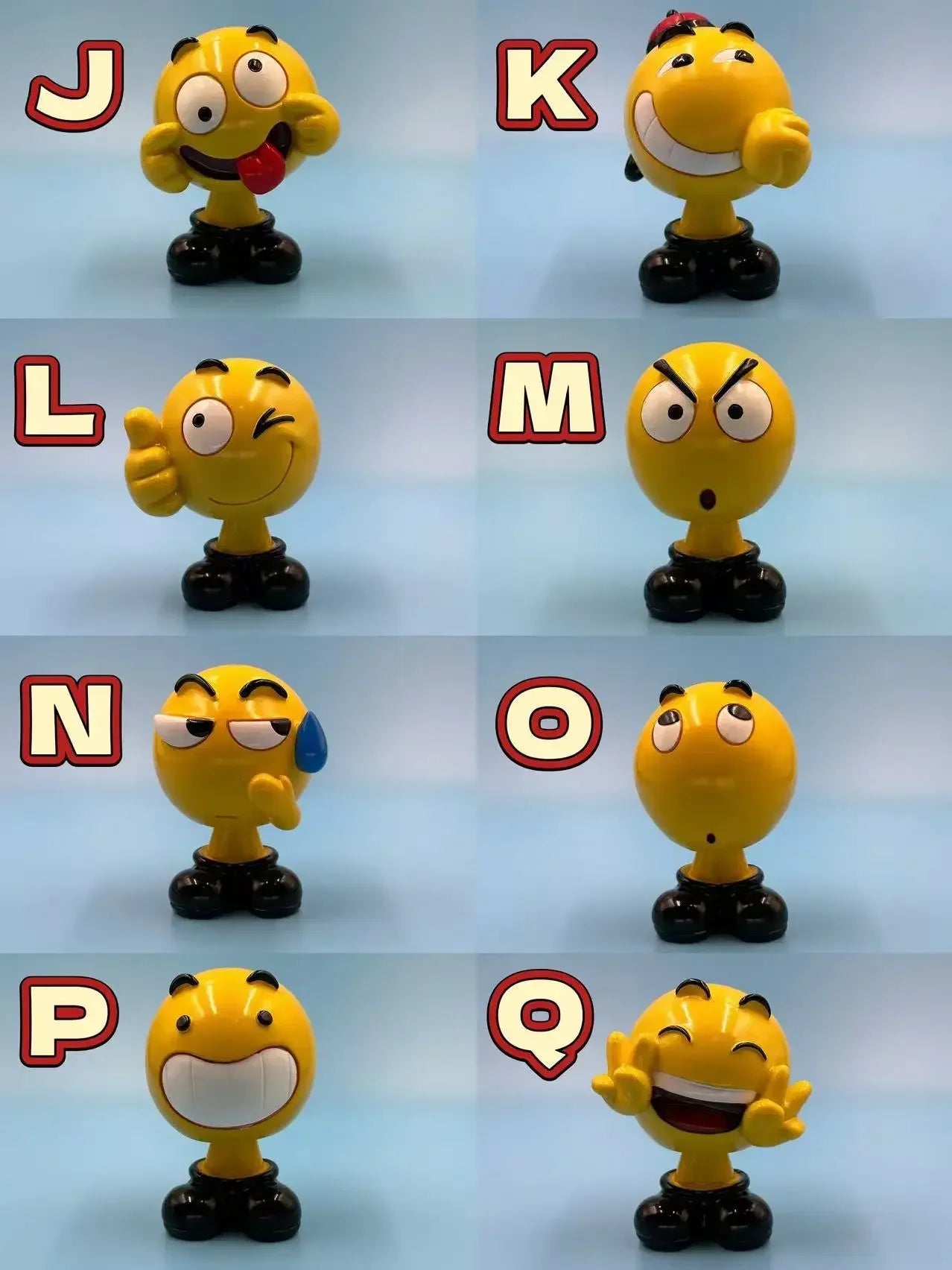 Funny Cartoon Car Bobblehead Pendants - 3PCS Resin Shaking Head Accessories for Interior D&eacute;cor Specify 3pcs