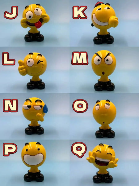 Funny Cartoon Car Bobblehead Pendants - 3PCS Resin Shaking Head Accessories for Interior D&eacute;cor Specify 3pcs