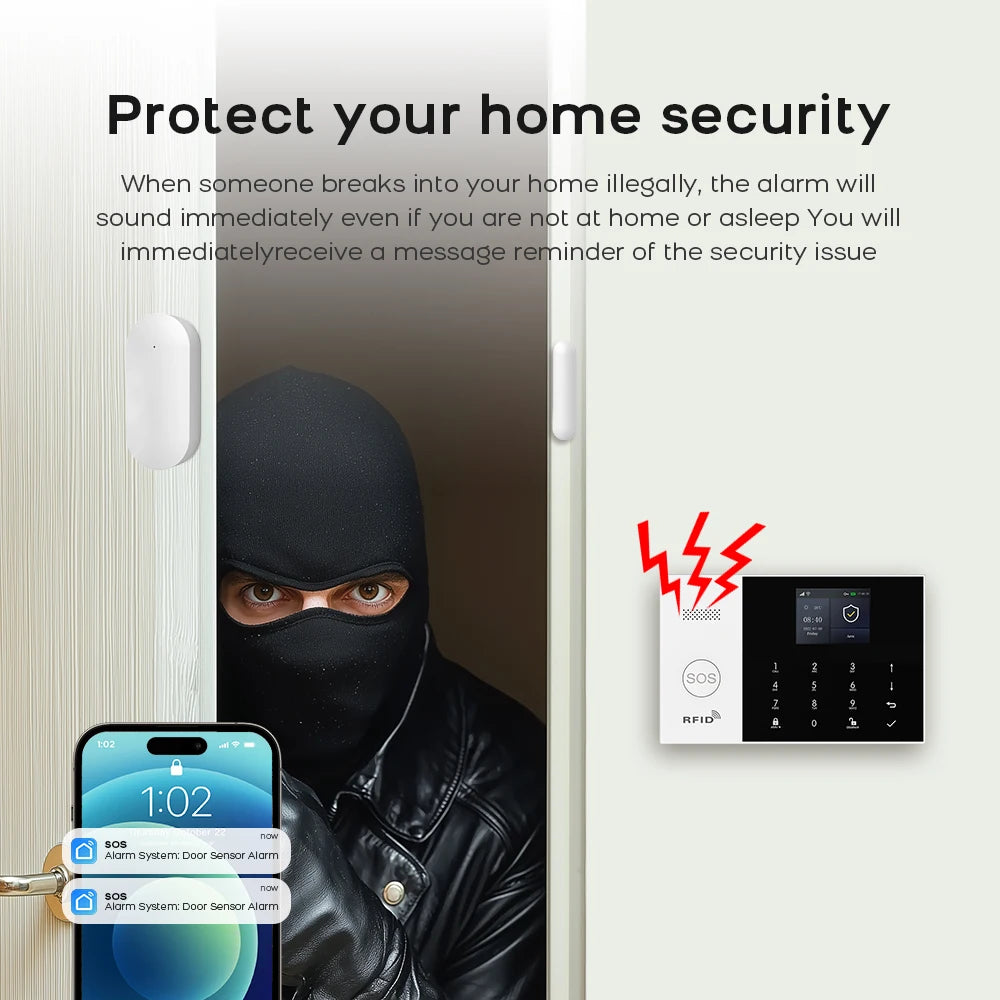PGST Smart Home Alarm System