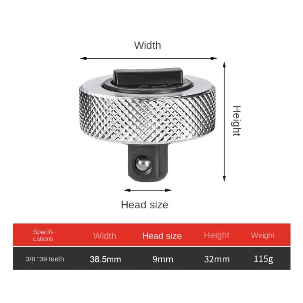 Mini Ratchet Wrench - Portable, Durable, Reversible Square Drive Tool 3-8