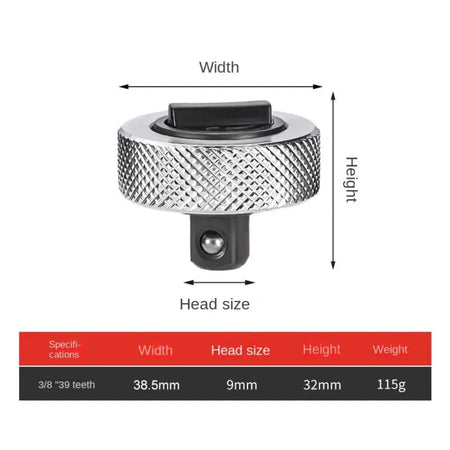 Mini Ratchet Wrench - Portable, Durable, Reversible Square Drive Tool 3-8