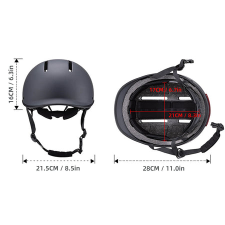 Bike Helmet With Light For Night Riding &ndash; Built-In Battery