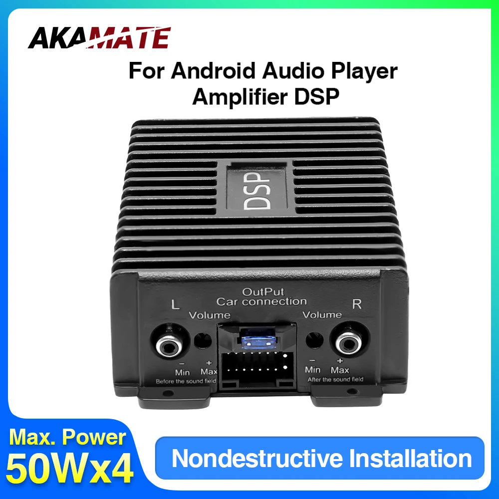 Car Radio Amplifier For Android Radio &ndash; 4 Channel DSP Default Title