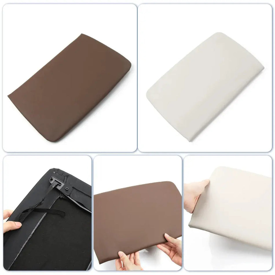 Car Seat Backrest Leather Pocket Cover Replacement For BENZ W205 W213 W253 W257 C300 C350 E300 E320 GLC200 GLC300 CLS300 CLS350 by InterCyprus Trading Ltd