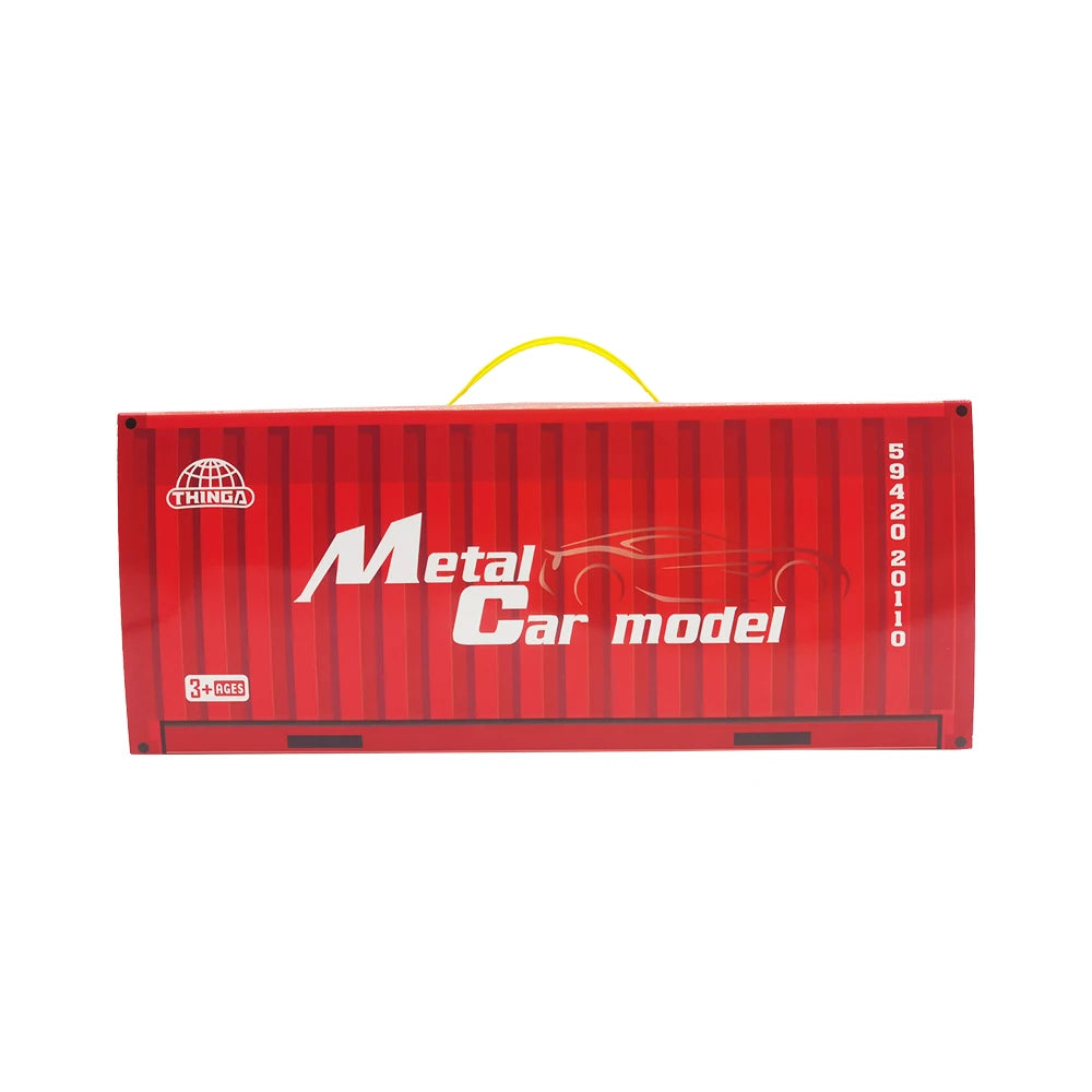 48Pcs Mini Inertial Car Set &ndash; Pull Back Action City Scene