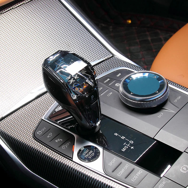 BMW Crystal Gear Shift Knob Set for X5 X6 X7 3 Series X3 X4 ABS
