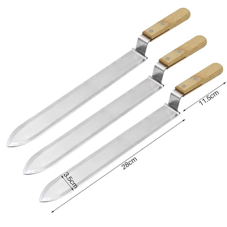 Honey Cutting Knife Wooden Handle &ndash; Stainless Steel Blade