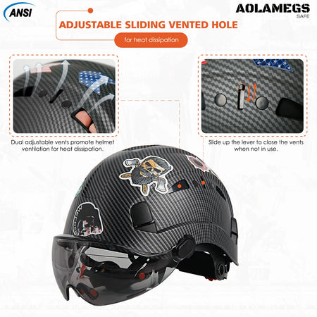 SF06/CR08 Safety Helmet - CE Certified ABS Hard Hat