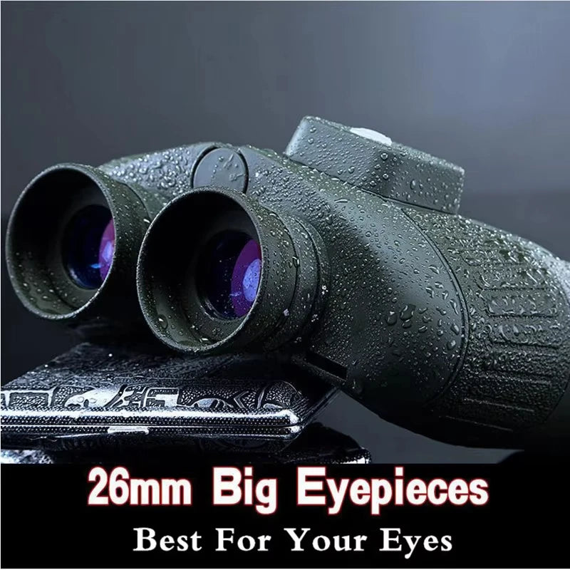 10x50 Marine Military Binoculars &ndash; Waterproof HD BAK4 Prism