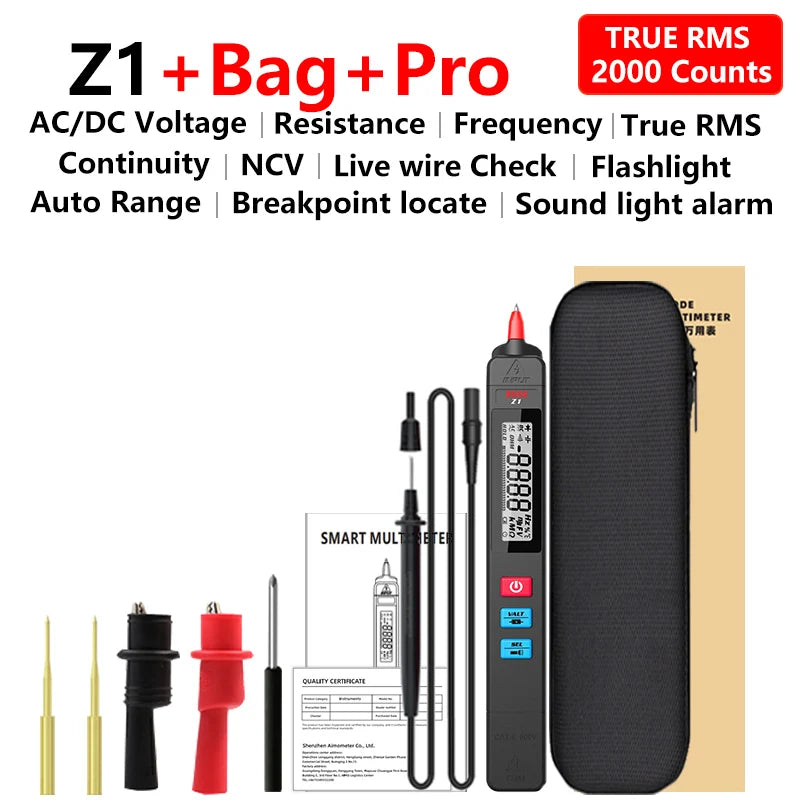 BSIDE Z5 Digital Multimeter &ndash; Smart Non-Contact Voltage Detection Z1 Bag Pro / CHINA