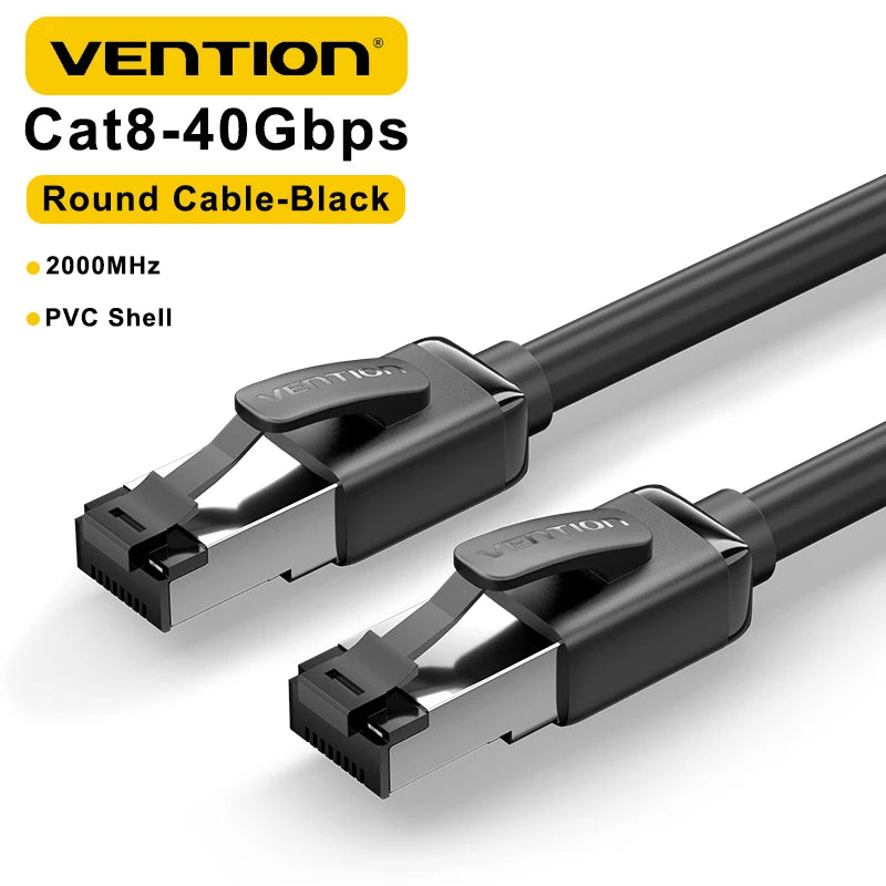 Vention CAT8 Ethernet Cable RJ45 40Gbps CAT 8 / 5M