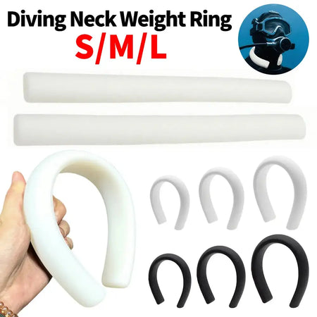 Dive Neck Weight Bendable Wearable Dive Neck Weight Ring Precise Buoyancy Control Ring for Freediving Enthusiasts Accessories