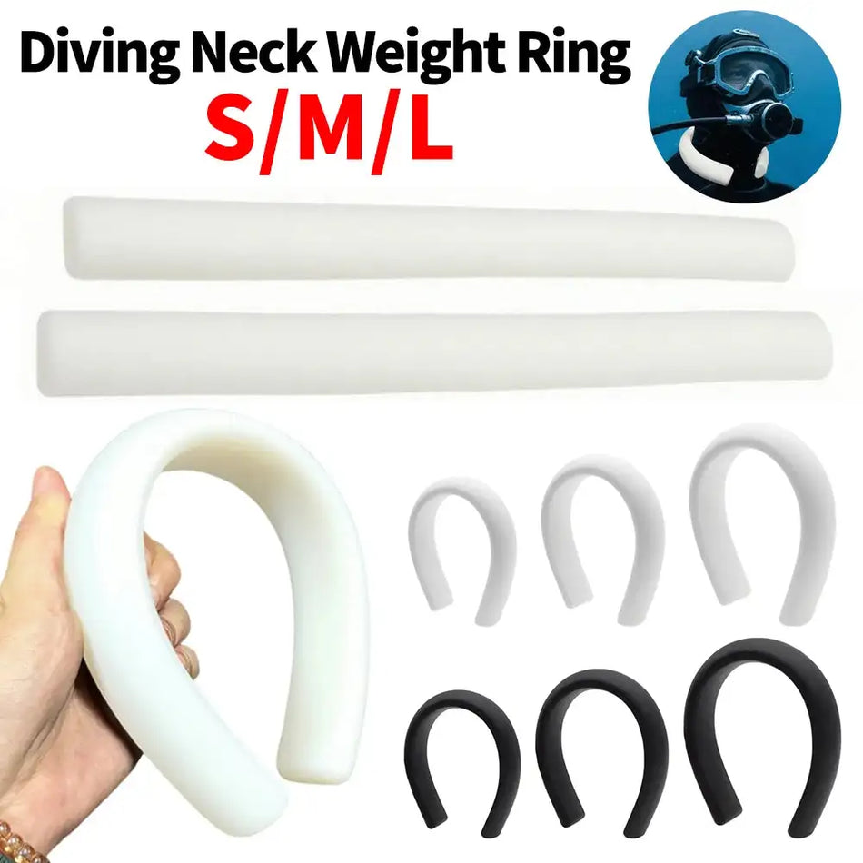 Dive Neck Weight Bendable Wearable Dive Neck Weight Ring Precise Buoyancy Control Ring for Freediving Enthusiasts Accessories