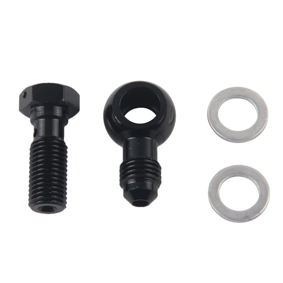 Aluminum Banjo Male Adapter For Hydraulic Clutch And Brake Screw M12 To M18