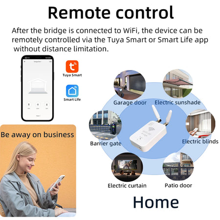 ZSVIOT Tuya Smart Wifi RF Duplicator &ndash; Smart Remote Copying