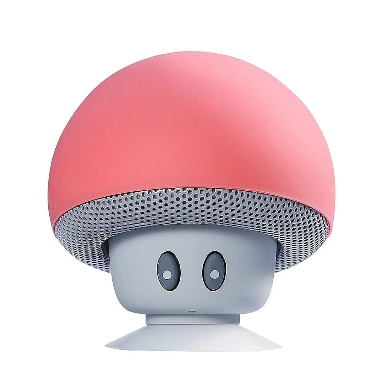 Mini Bluetooth Mushroom Speaker &ndash; Waterproof &amp; Versatile Phone Holder Red