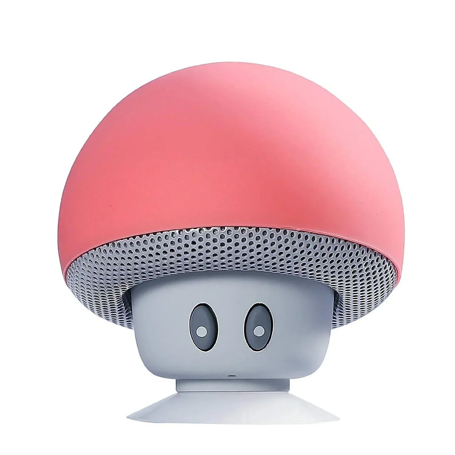 Mini Bluetooth Mushroom Speaker &ndash; Waterproof &amp; Versatile Phone Holder Red