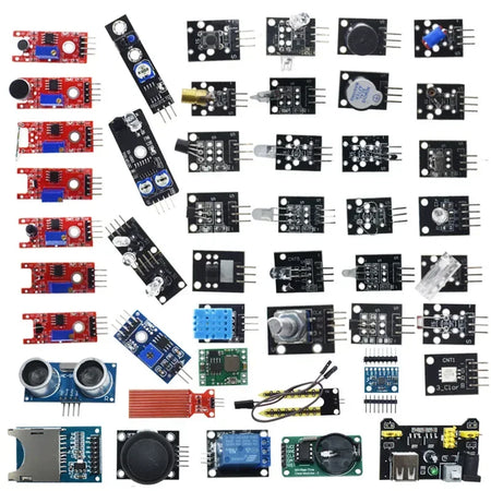 45 in 1 Sensors Modules Starter Kit &ndash; Enhanced Creativity for Arduino and Raspberry Pi