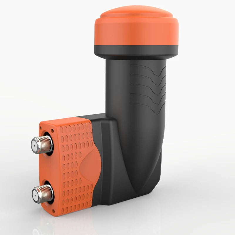 4K UHD Single Dual LNB Dish Universal Ku Band LNBF 950-2150MHz DVB-S2 HDTV KU-Band LNB Digital Satellite TV Receiver 40mm Holder