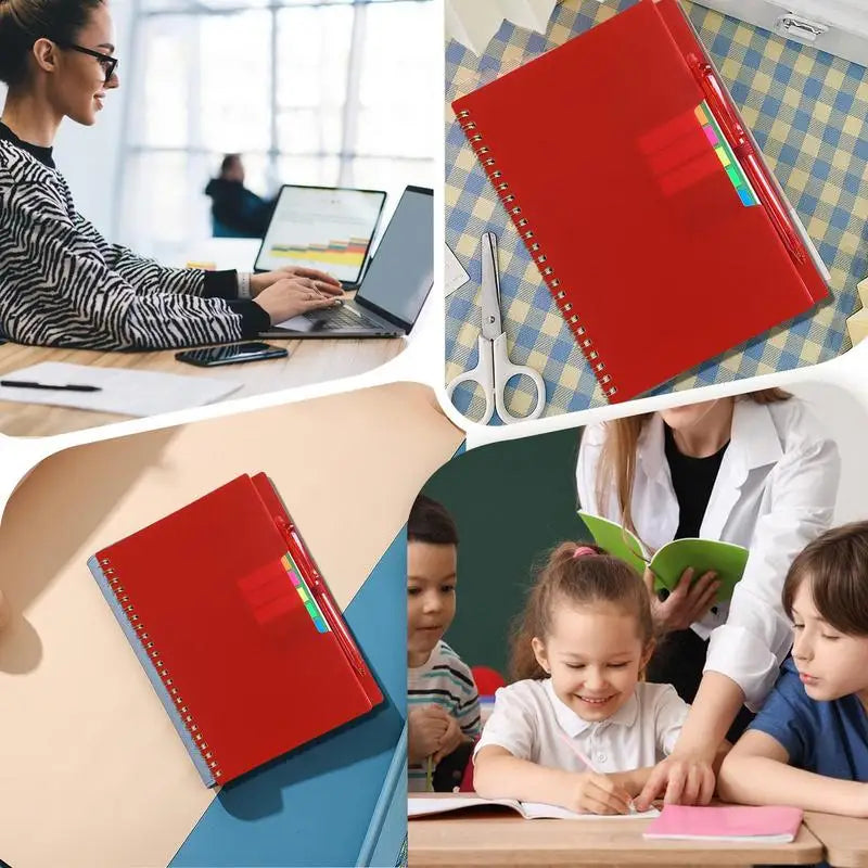 Erasable Eco-Friendly Smart Notebook - Reusable, Waterproof, Digitally Connected