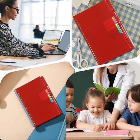Erasable Eco-Friendly Smart Notebook - Reusable, Waterproof, Digitally Connected