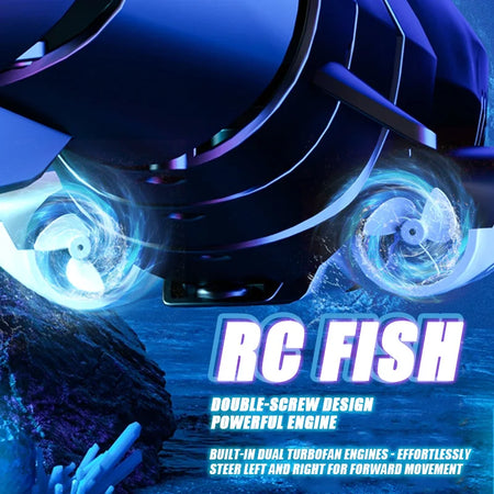 Smart RC Shark Remote Control Toy &ndash; Water Spraying Bath Toy