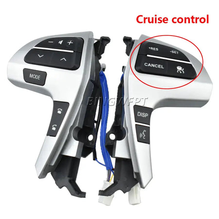 Steering Wheel Cruise Control Switch Phone Volume Mode Buttons For Toyota HILUX VIGO KUN2* 2011-2015 by InterCyprus Trading Ltd