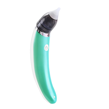 Alextrasza Baby Electric Nasal Aspirator - Rechargeable &amp; Soft Silicone Green