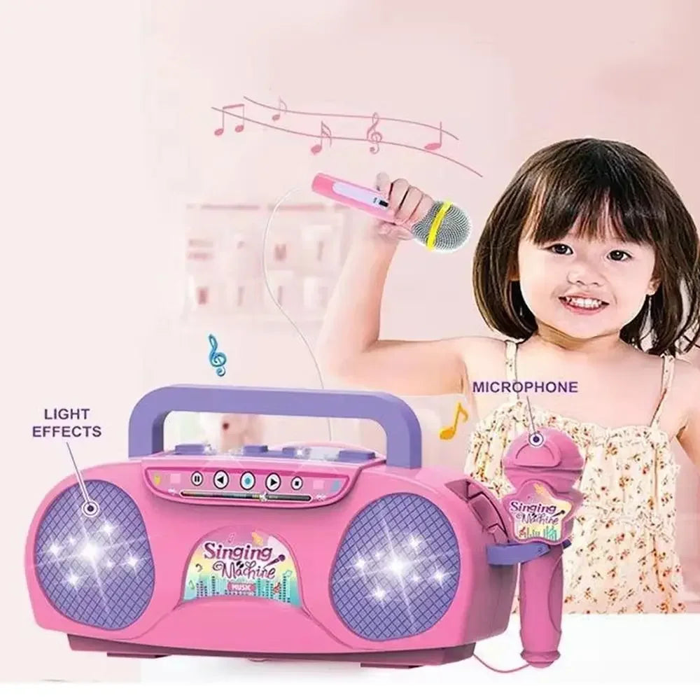 Singing Machine With Microphone &ndash; Light Up Karaoke Fun