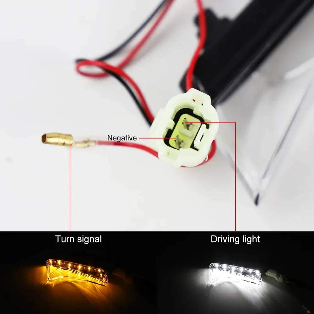 LED Front Daytime Running Lights Turn Signal Lights Accessories for KAWASAKI Z900 2020 2021 2022 by InterCyprus Trading Ltd