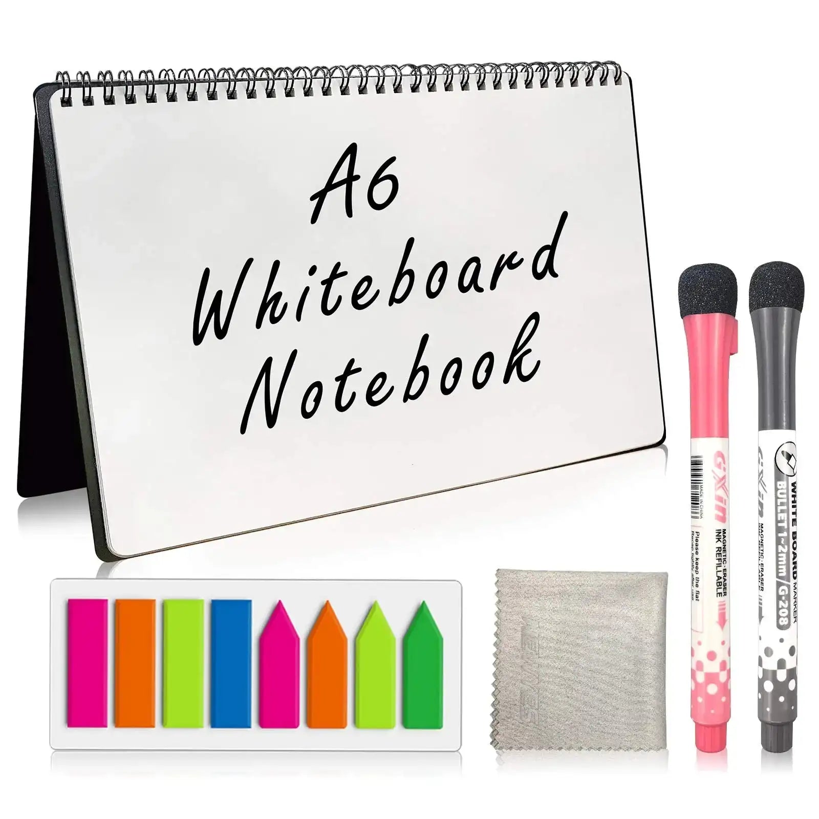 A6 Reusable Erasable Whiteboard Notebook For Meetings