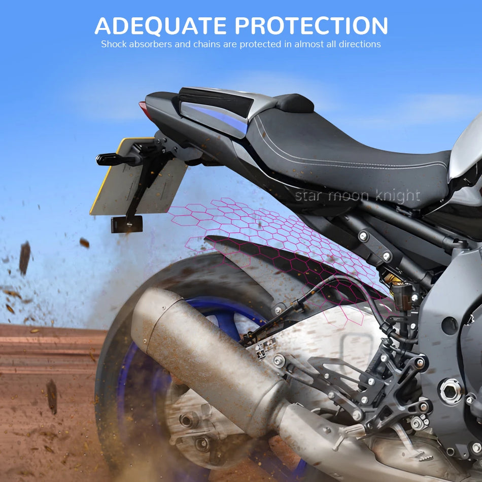 Расширитель крыла Yamaha MT-10 с брызговиком, задний защитный кожух для колеса, грязезащитный кожух для 2016 года