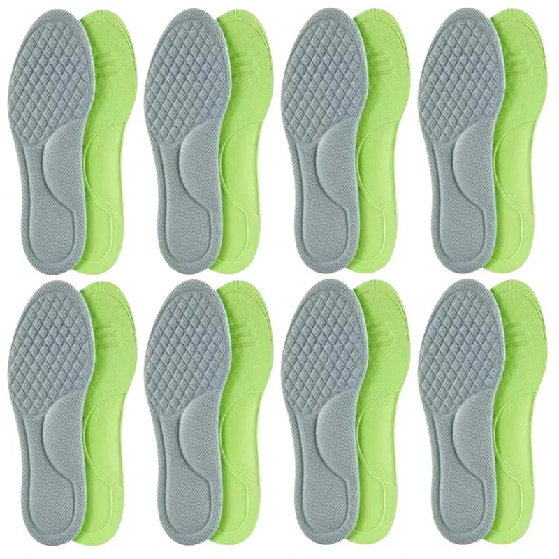 Memory Foam Antibacterial Orthopedic Insoles for Comfortable All-Day Support
