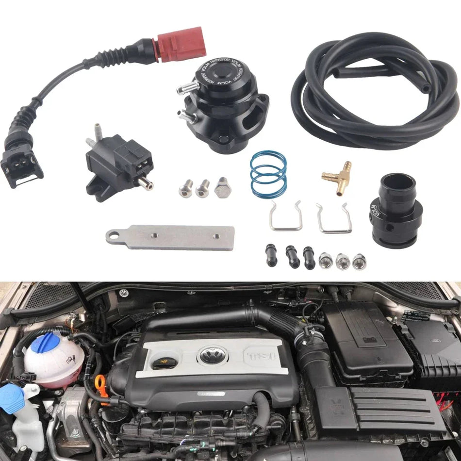 Sada ventilov na vyfukovanie hliníka pre VW Audi Golf Mk5 Mk6 Mk7 EA888