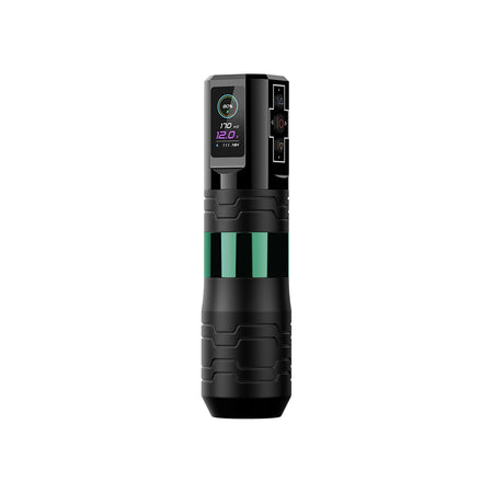 EZ P3 Pro Turbo &ndash; Wireless Battery Tattoo Pen OLED Display Green