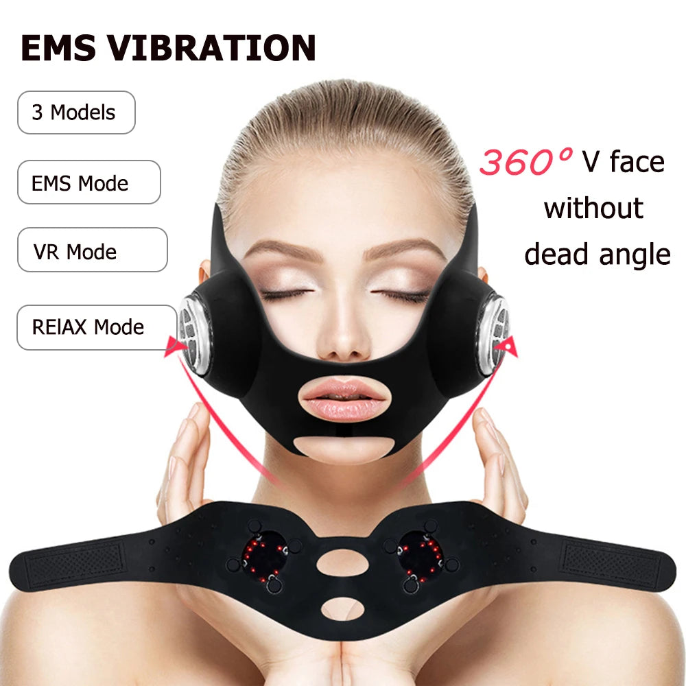 NEW EMS Facial Lifting Mask &ndash; Microcurrent Beauty Device