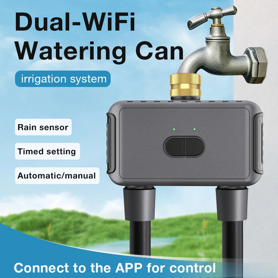 Tuya Smart WIFI Water Timer Sprinkler Valve &ndash; Rain Delay