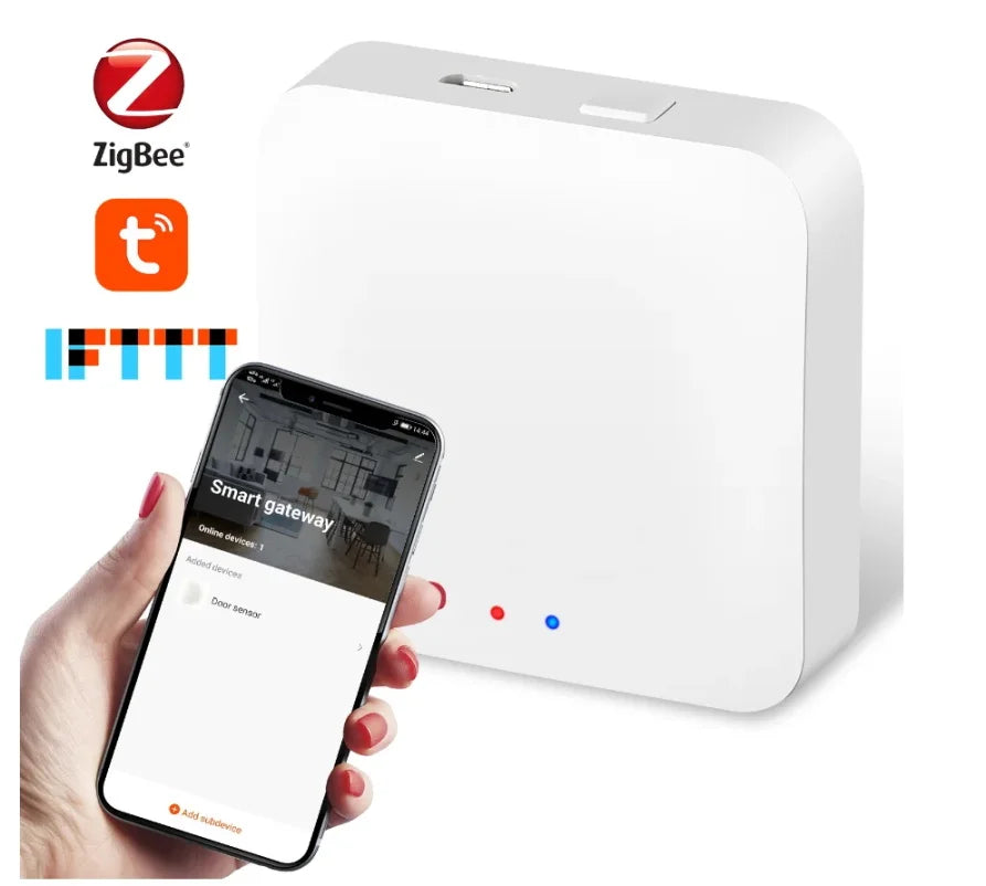 RSH Zigbee Solar-Powered Smart Blinds Motor Zigbee Gateway