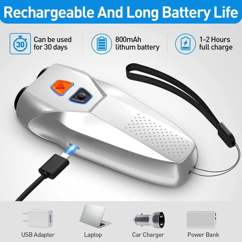 Animal Repellent &ndash; Ultrasound Deterrent With 3 Modes