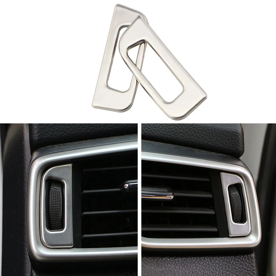 Copertura Pulsante Aria Condizionata Nissan Qashqai J11 X Trail T32 Acciaio Inossidabile