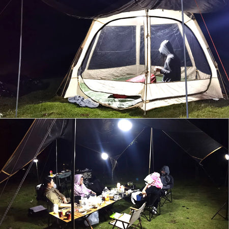 MOSLIGHTING 80W Camping Lantern &ndash; Ultra-Bright and Waterproof