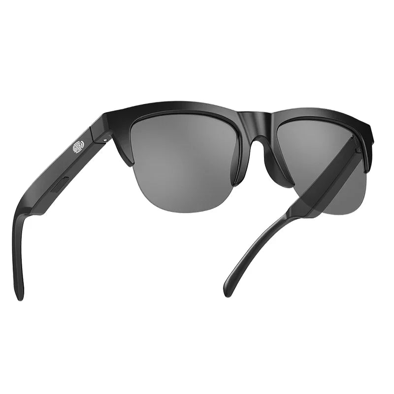 VIKEFON Smart Bluetooth V5.3 Sunglasses with HIFI Audio and UV Protection black